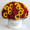 Sunflower rose box - Imaginary Worlds