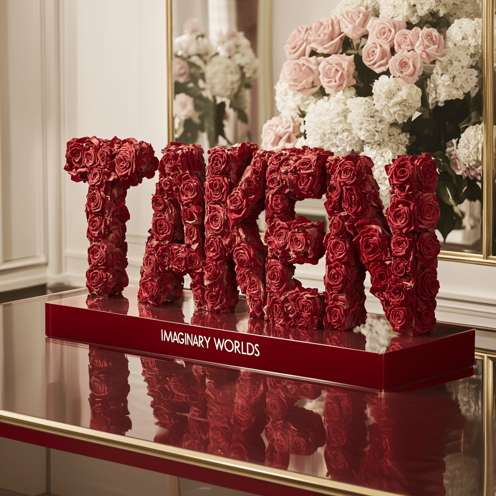 TAKEN Rose Box Sculpture - Imaginary Worlds