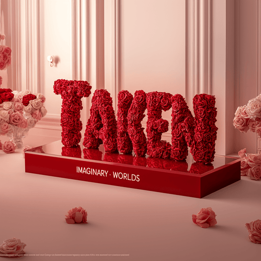 TAKEN Rose Box Sculpture - Imaginary Worlds