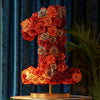 Two-tone number rose lamp - Imaginary Worlds