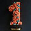 Two-tone number rose lamp - Imaginary Worlds