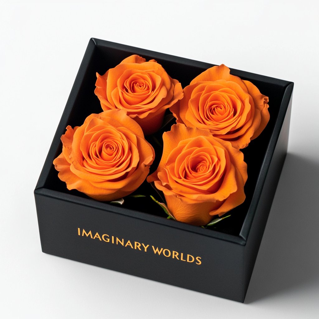 Orange Rose Box Collection