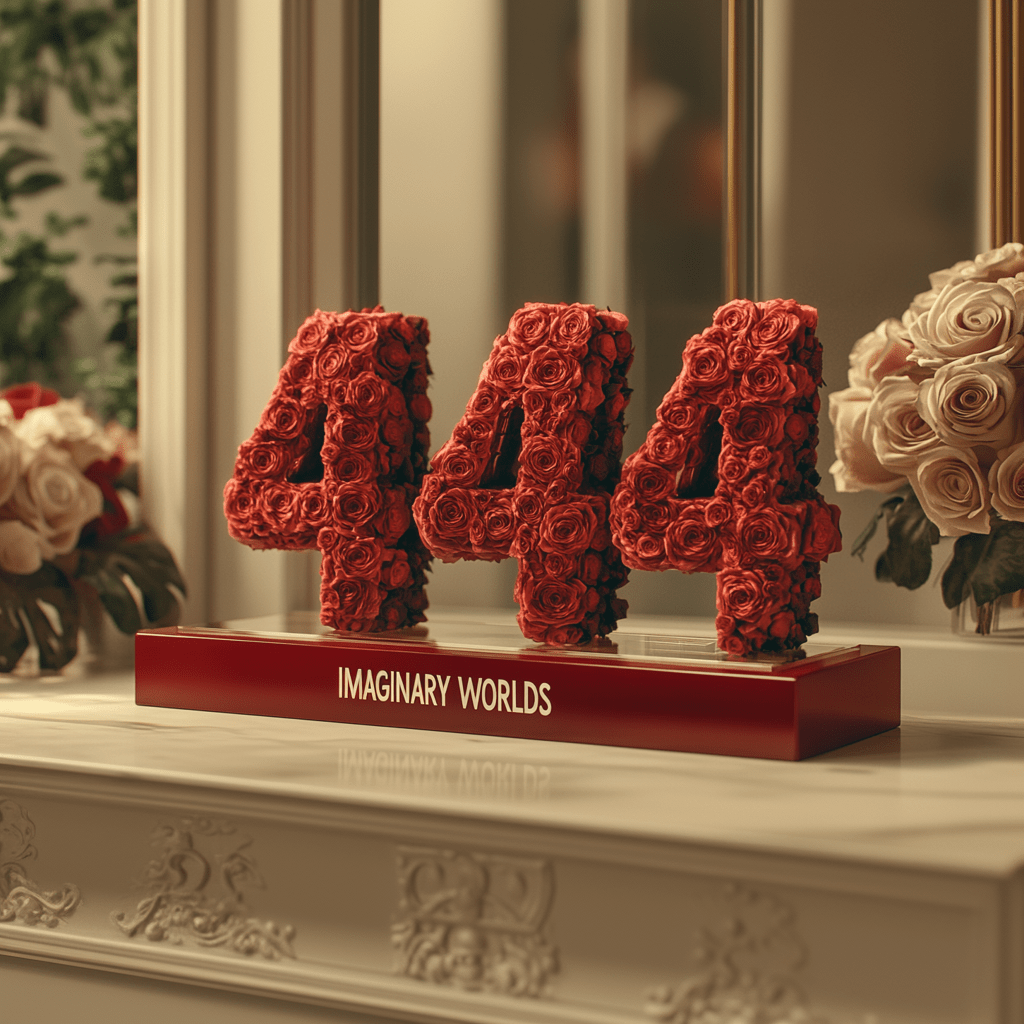 White Harmony 444 Rose Box - Imaginary Worlds