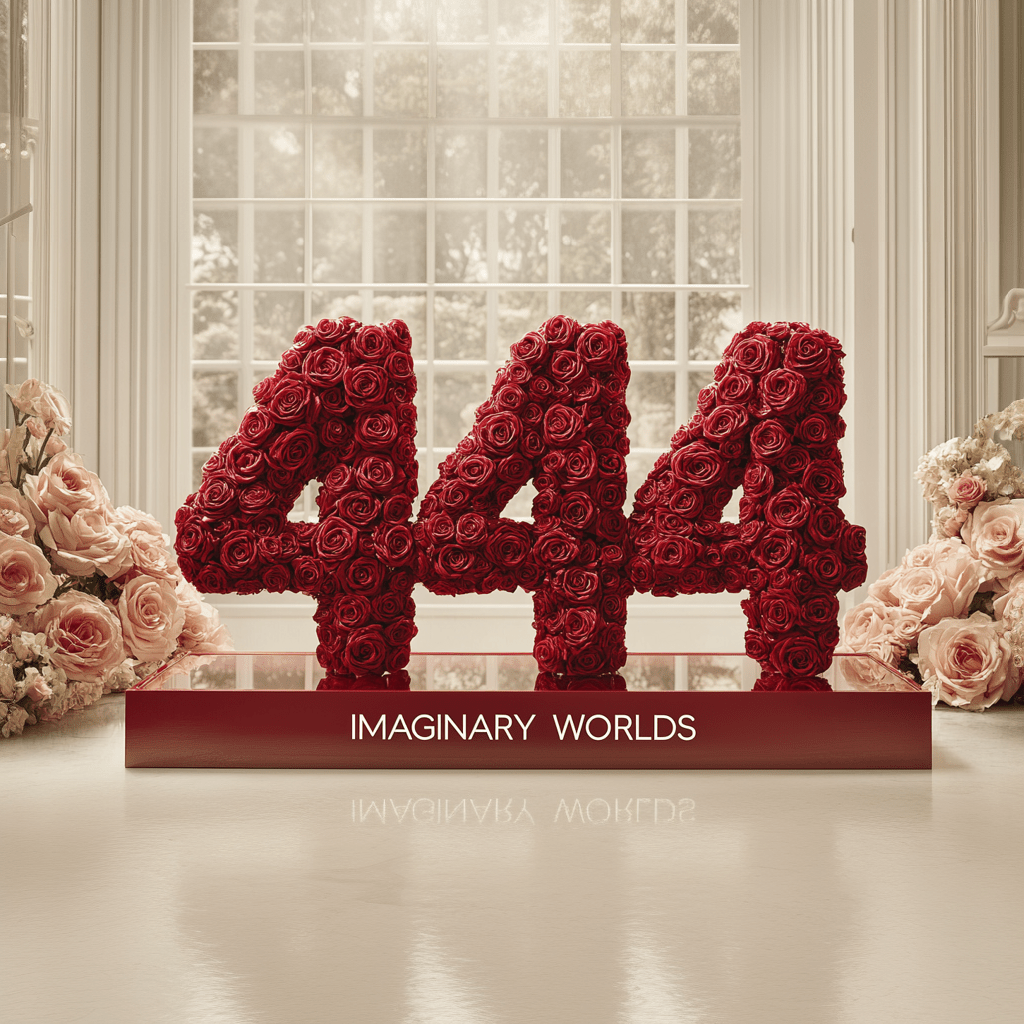 White Harmony 444 Rose Box - Imaginary Worlds