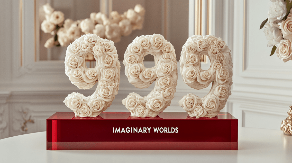 White Roses 999 Rose Box - Imaginary Worlds