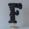 Fortuna Black Rose Letter F Lamp