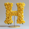 Helios Yellow Rose Lamp