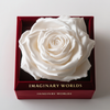 Single White Rose Velvet Purity