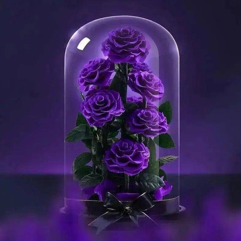 9 Purple Rose Set - Imaginary Worlds