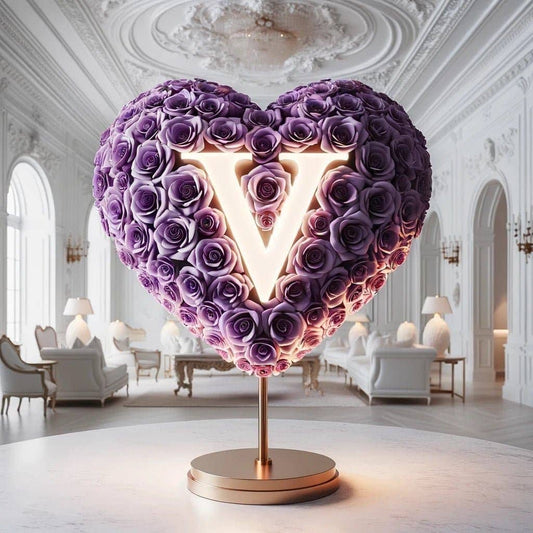 Heartfelt Rose Lamp: Custom LED Love Edition - Imaginary Worlds