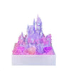 Purple Roses Castle: Enchanted Floral Art Masterpiece - Imaginary Worlds
