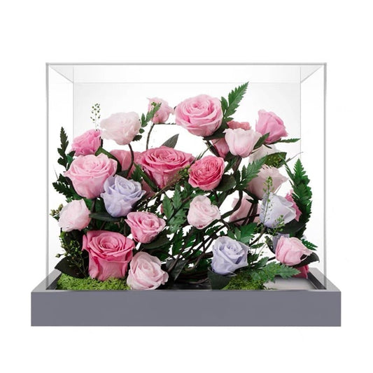 Rosy Mosaic Garden - Imaginary Worlds