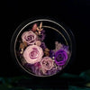 Round Elegance: The Imaginary Worlds Forever Rose and Hydrangea Flower Lamp - Imaginary Worlds